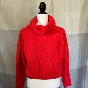 Moon & Madison chunky cowl neck sweater